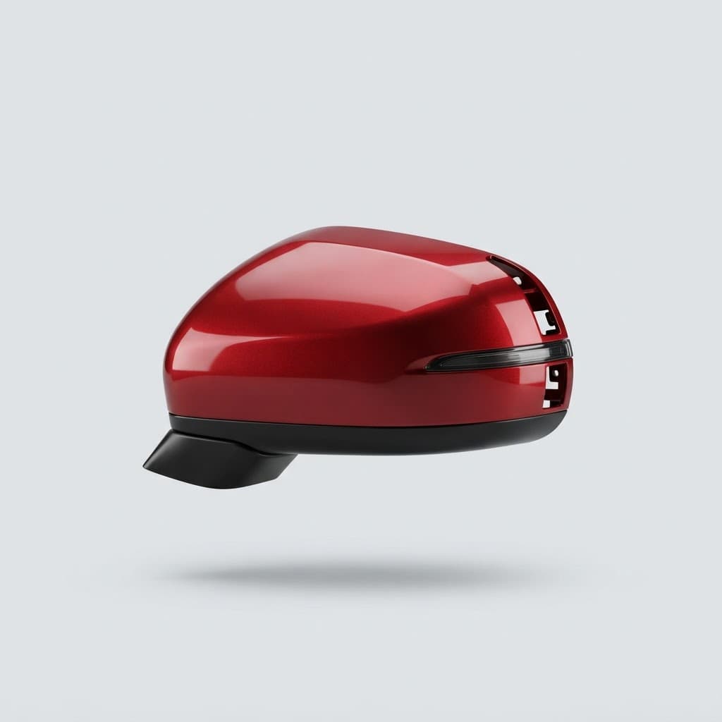 Side mirror cover, Chili Red