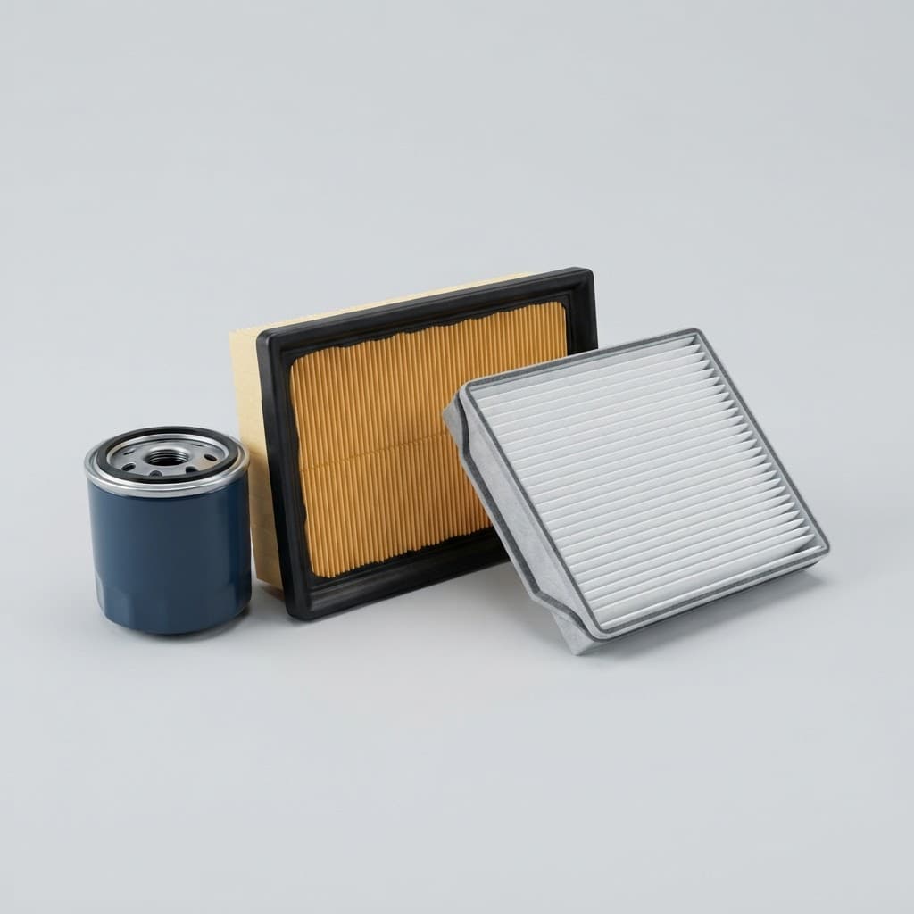 Service kit: oil, air and cabin filters